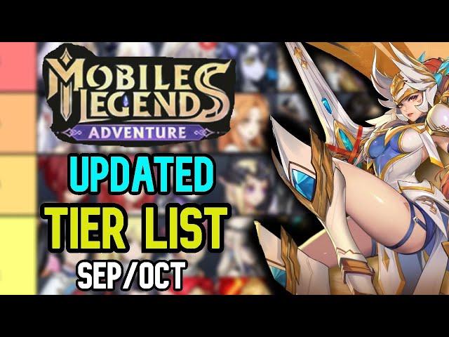 Mobile Legends: Adventure - Updated Tier List Sep/Oct