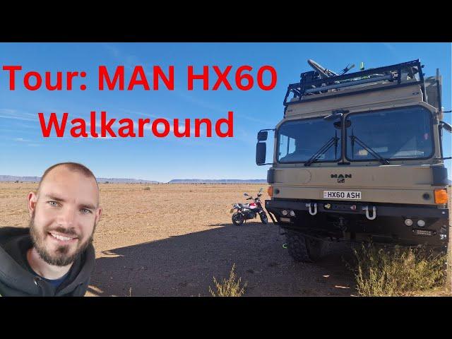 MAN HX60 Overland Expedition Camper Walkaround Tour