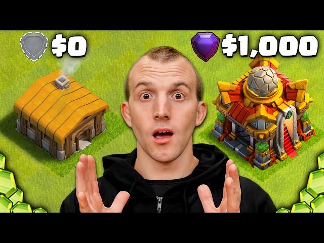 I Spent $1,000 Beating Clash of Clans!