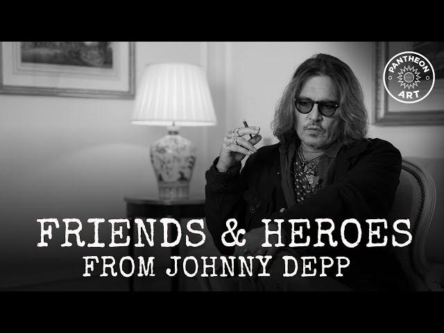 Friends & Heroes x Johnny Depp | Pantheon Art