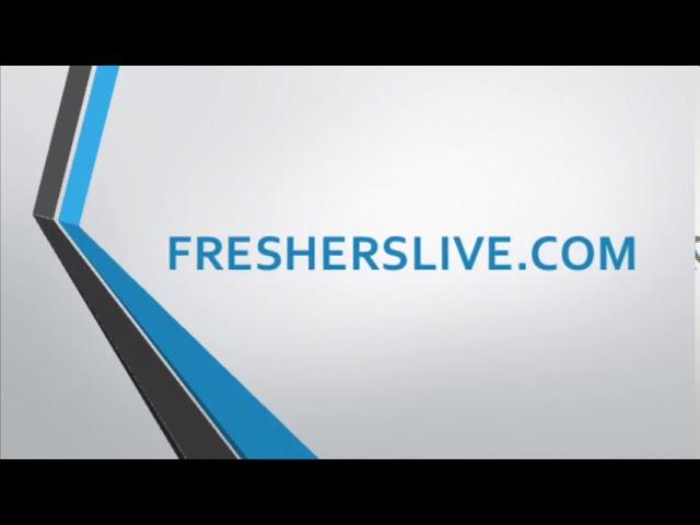 FreshersLive Job Portal