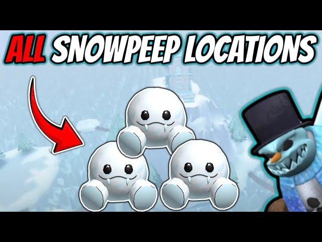 All Snowpeep Locations To Unlock Jerry Bossfight in Slap Battles