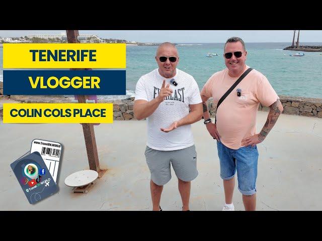  I Meets Tenerife's Own Colin from Cols Place | Nice To Meet A Genuine Tenerife Vlogger!