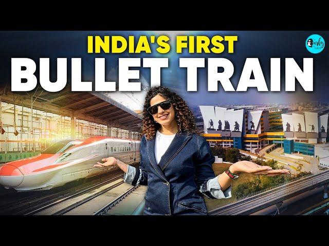 Bullet Train & Sabarmati Multimodal Hub-The Future Of Travel In India | India In Motion |Curly Tales