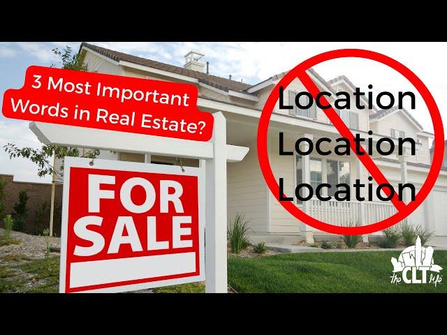 Location, Location, Location is No Longer The Most Important Thing in Real Estate