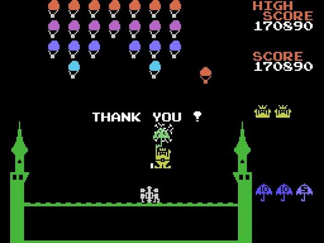 King & Balloon (MSX port) 29-round session 