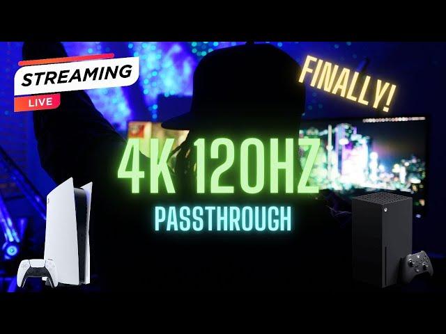 Best Capture Card—Passthrough 4K 120Hz Streaming & Recording | Xbox Series X|S & PS5