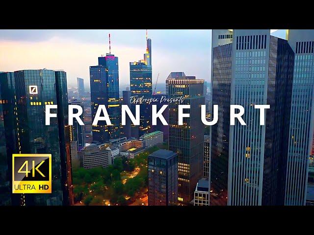 Frankfurt, Germany  in 4K ULTRA HD 60 FPS by Drone