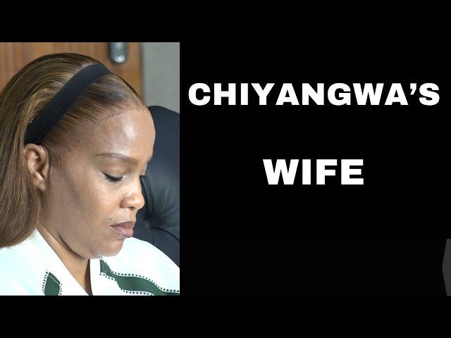 Chiyangwa's wife at a signing Ceremony in Harare