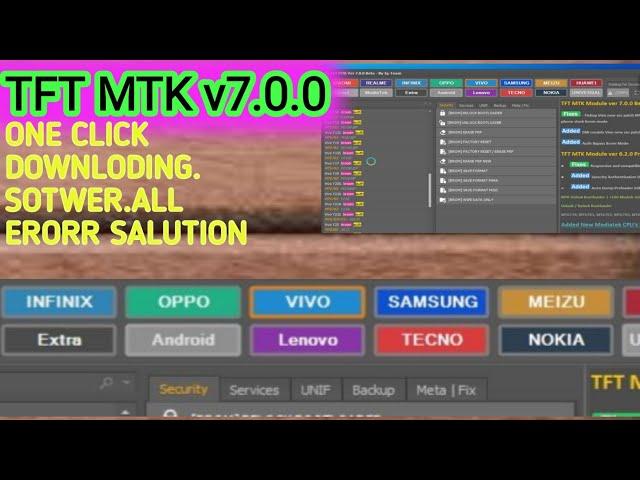 TFT MTK Module ver 7.0.0 Beta Download.NO ERORR.LETEST SETUP FREE DOWNLOAD IS VERY EASY