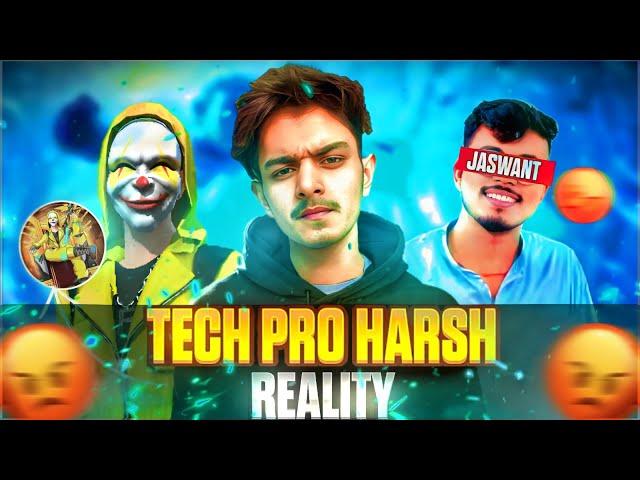 KYA TECH PRO HARSH ID UNBAN KARA SAKTA H?? TECH PRO HARSH REALITY #freefire #up40ff