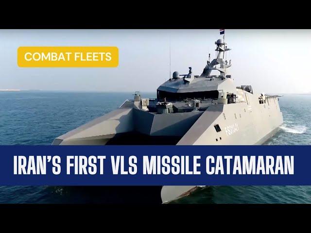 Iran’s first VLS missile catamaran