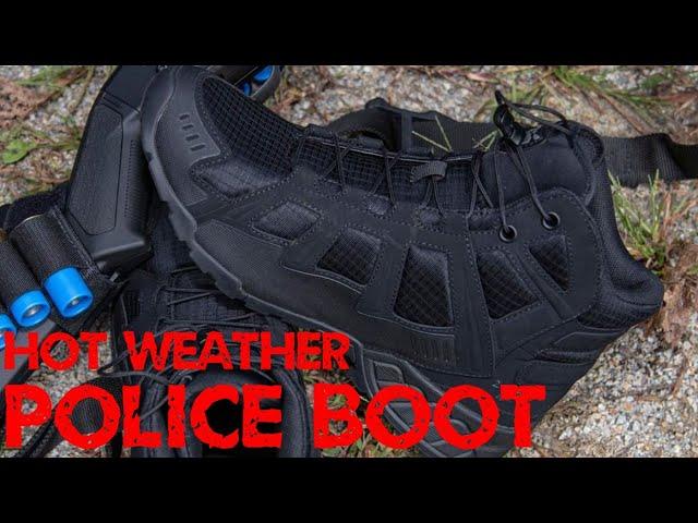 Hot Weather POLICE BOOT | Most Breathable Boot | Blauer Crush Tactical Cross Trainer