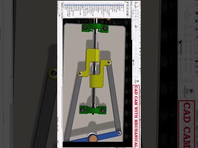 Mechanical Mech nism #cad #trending #mechanical #cadservices #shortfeed #cadsoftware