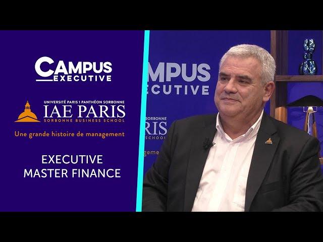 IAE Paris-Sorbonne Business School - Executive Master Finance