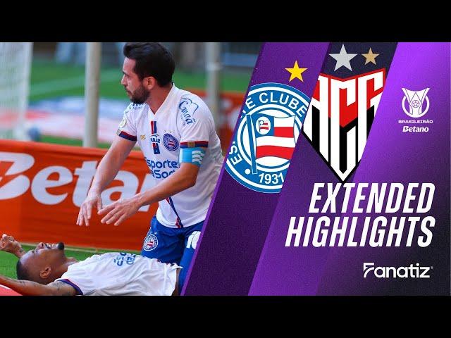 Bahia vs. Atlético Goianiense 1-2 | Game Highlights | #Brasileirao2024