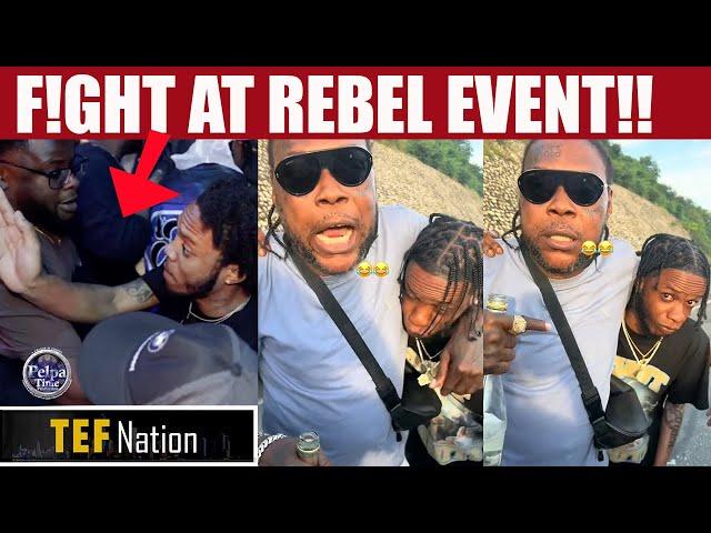 Kartel Almost CHOKE Jayden! F!GHT At Rebel Event, Tiktoker BEATEN By 10 Men | Chronic Law Represent