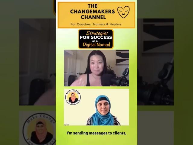 Strategies for Success as a Digital Nomad with Elaine Tsung and Samia Bano