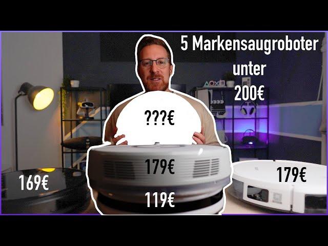 5 SAUGROBOTER für unter 200€ im TEST