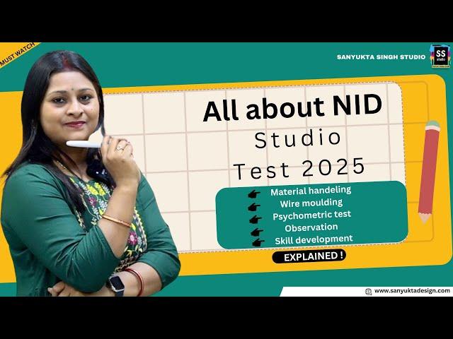 All about NID Studio Test Preparation and Questions