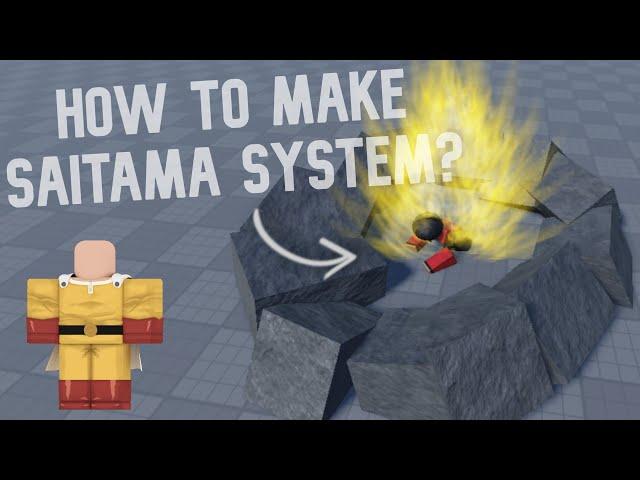 How to Make SAITAMA SYSTEM? | Roblox Studio Tutorial