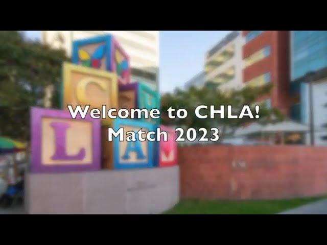 Happy Match Day | Children's Hospital Los Angeles