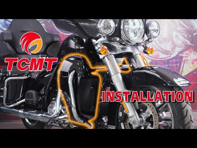 TCMT丨Install The Crash Bar & Lower Vented Fairing With Mr. Wen 