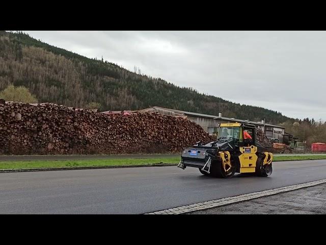 Baustelle B173 zwischen Erlabrück und Zeyern