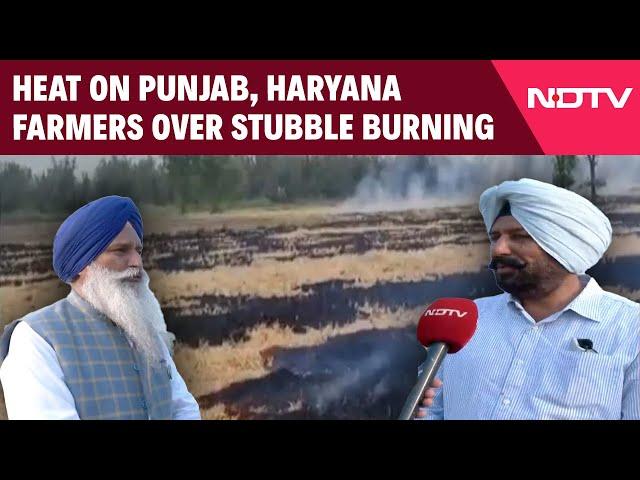 Delhi Pollution | Heat On Punjab, Haryana Farmers Over Stubble Burning Amid Pollution In Delhi