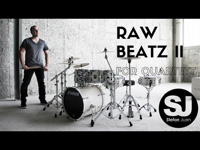 STEFAN JUEN RAW BEATZ II FOR PERCUSSION QUARTETT by Stefan Juen