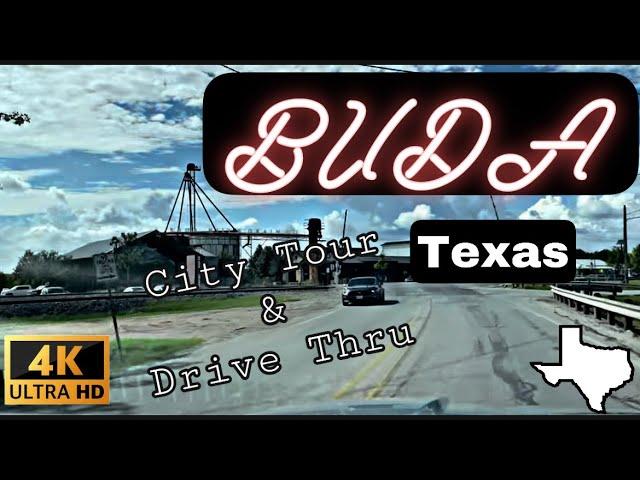 [4K] Buda, Texas - Hays County - City Tour & Drive Thru