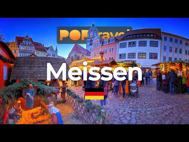 MEISSEN, Germany  - Winter Charm and Albrechtsburg Castle - 4K HDR with captions