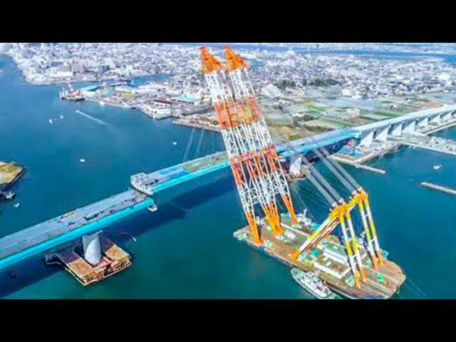 Biggest Megaproject Bridges Construction Process - Massive Dam Prestress Girder Building Technology