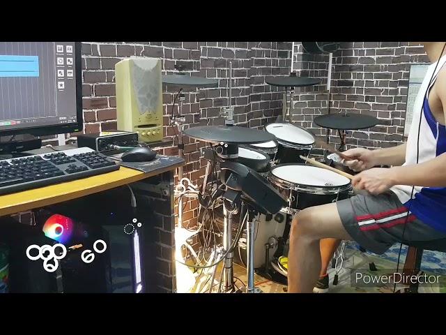 ထပ်မဝေးဘူး - အငဲ (Drum cover by Love Kyaw Naing)