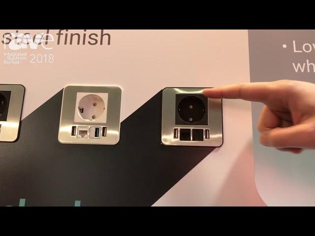 ISE 2018: Digi-tel doo Shows Source Power Outlet With Multiple Connections for the Workplace