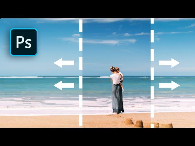 How to Extend Background Using Content Aware Scale in Photoshop