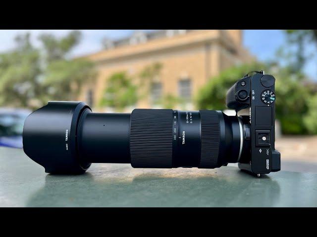 Tamron 50-300mm Di III VC VXD + Sony A6100