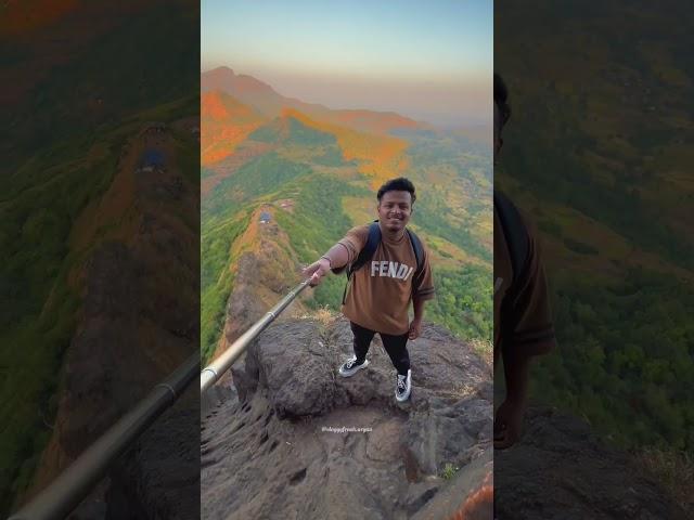 View From The Doors Of Harihar Fort