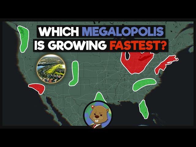 Which US Megalopolis Is Growing The Fastest?