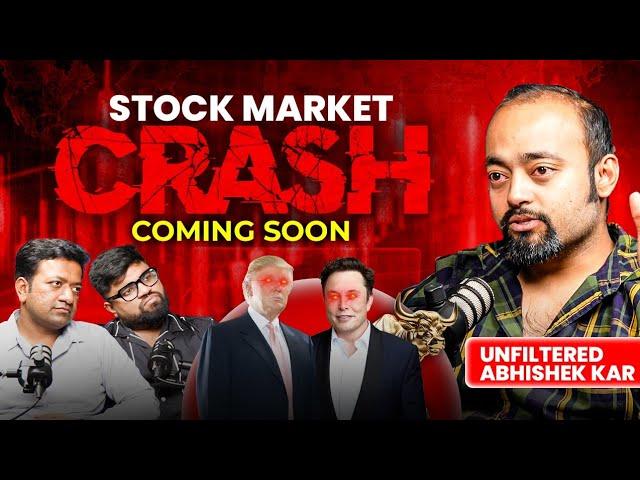 Stock market CRASH - SHOCKING बड़ा खेल | Ft. @AbhishekKar  Abhishek kar latest podcast #stockmarket