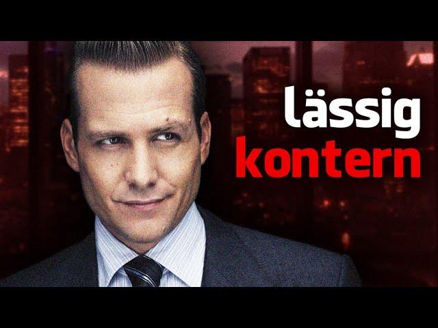 Warum Harvey Specter so schlagfertig ist (Frame-Trick)