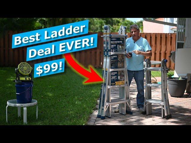 Werner Multi-Position Pro Ladder 22 Ft Review, Safety Tips MT-22IAA