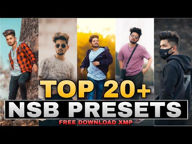 Top 20+ NSB Pictures Lightroom Presets || Nsb pictures presets | Adobe Lightroom Mobile Presets 2023