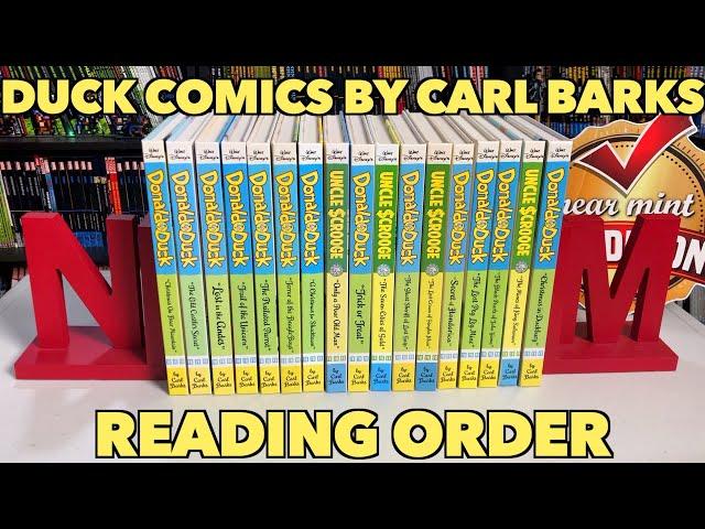 A comprehensive look at the reading order of Duck Comics by Carl Barks!