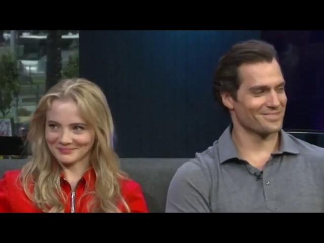 Henry Cavill  flirt with Freya Allan? -  Interview The Witcher