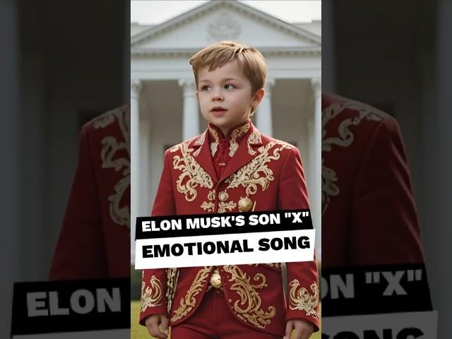 Elon Musk's Son X Emotional Song #shorts  #elonmusk #elonmuskson