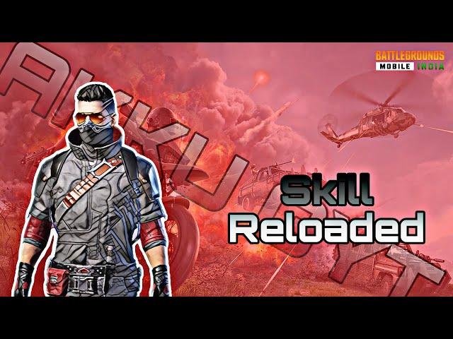 GOD SKILL RELOADED  MONTAGE  | PC  EMULATOR | Akku Gyt | BGMI GAMEPLAY |