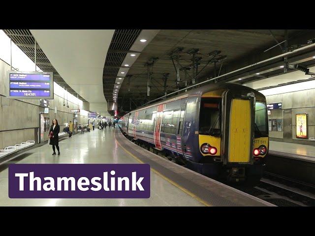 Thameslink Services in the City of London