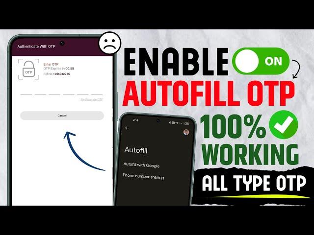 otp autofill not working android | auto read otp not working | vivo mobile otp