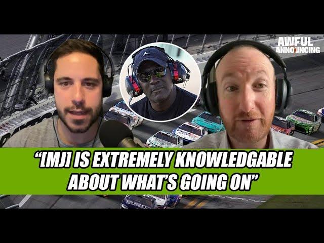 Jeff Gluck on Michael Jordan potentially being a NASCAR champion team owner while suing NASCAR